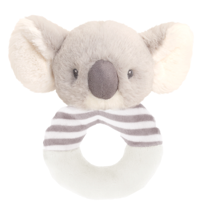 baby rattle, koala ring rattle, baby koala, keelco, eco-friendly. Soft Baby Rattle